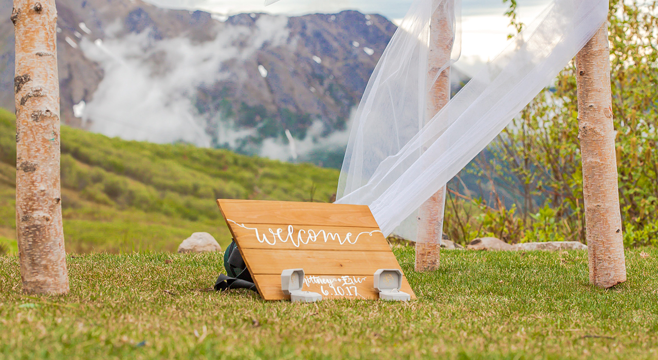 結婚式のウェルカムボード